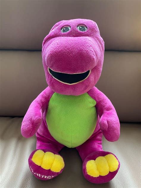 Barney Plush, Hobbies & Toys, Toys & Games on Carousell