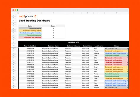 Shipment Tracking Excel Template