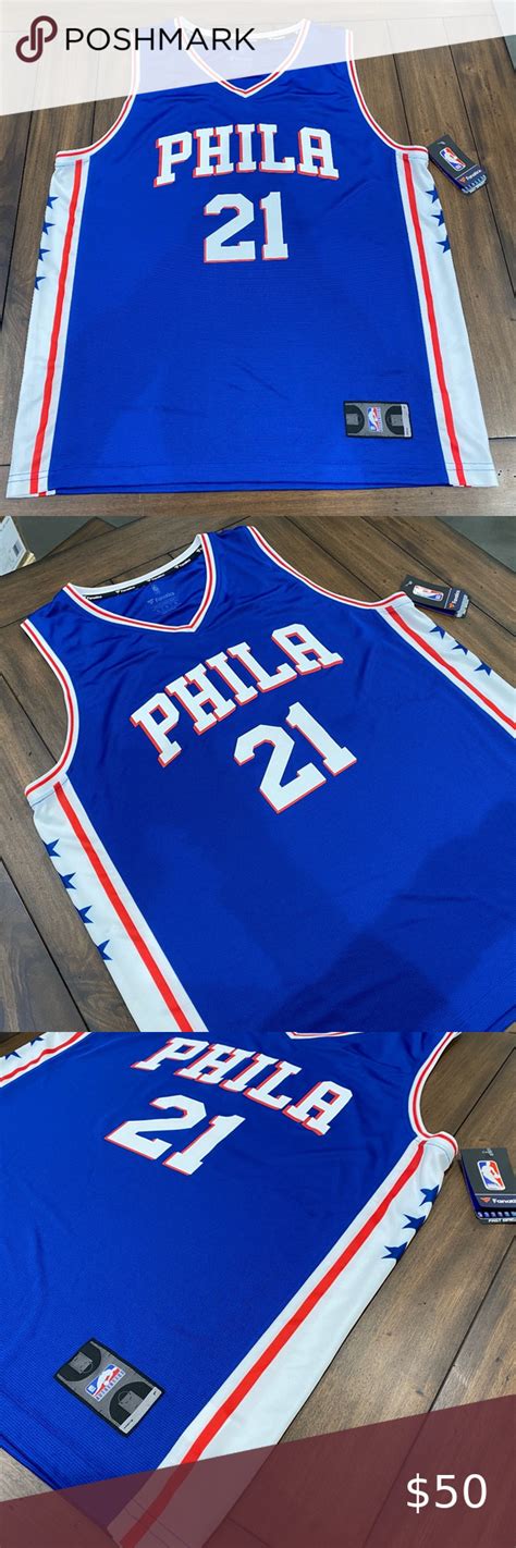 Fanatics Joel Embiid 21 Jersey Philadelphia 76ers | Philadelphia 76ers ...