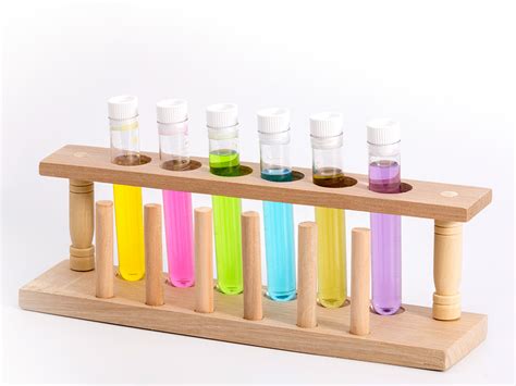 Wooden Test Tube Rack - Montessori By Mom