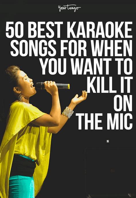 150 Best Karaoke Songs For When You Want To Kill It On The Mic | Best ...