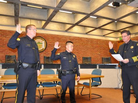 Los Gatos Swears In 2 New Cops - Los Gatos, CA Patch