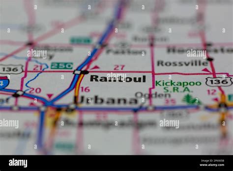 Map of rantoul hi-res stock photography and images - Alamy