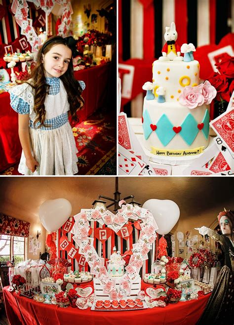 Alice in Wonderland Birthday Party {Whimsy + Fantasy} // Hostess with ...