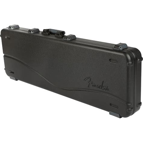 Fender Deluxe Molded ABS P/J Bass Guitar Case Black Gray/Silver ...