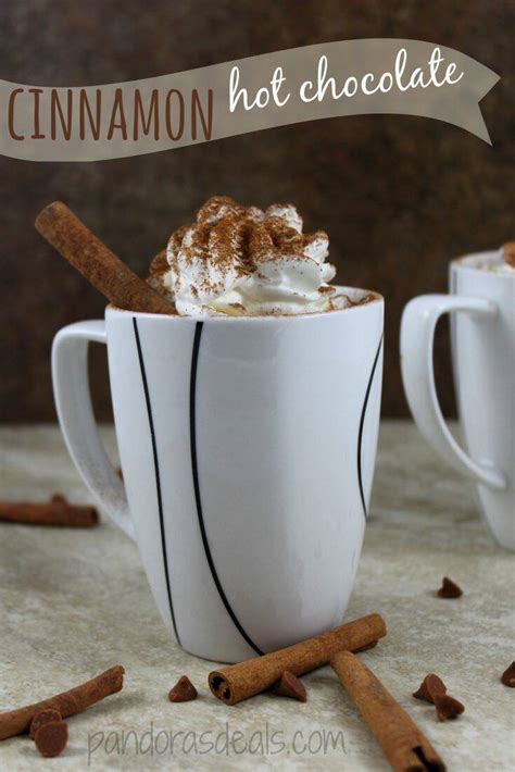 Cinnamon Hot Chocolate Recipe | See Mom Click