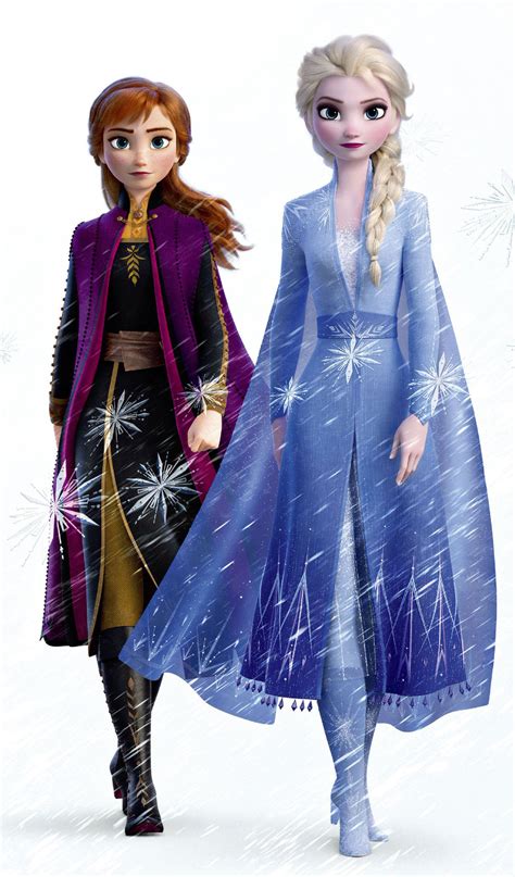 Japan Frozen 2 poster with Elsa and Anna, big and HD - YouLoveIt.com