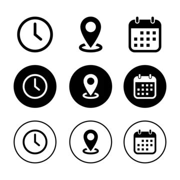 Time And Date Icon PNG Images, Vectors Free Download - Pngtree