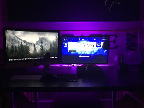 My PS4 setup so far | Setup, Ps4, Basement inspiration