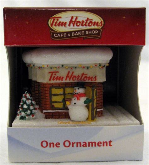 Tim Hortons Cafe and Bakeshop Christmas Ornament | Donut christmas tree ...