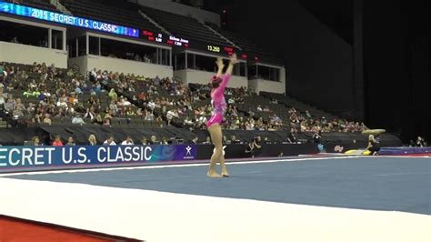 Olivia Dunne - Floor Exercise – 2015 Secret U.S. Classic - YouTube