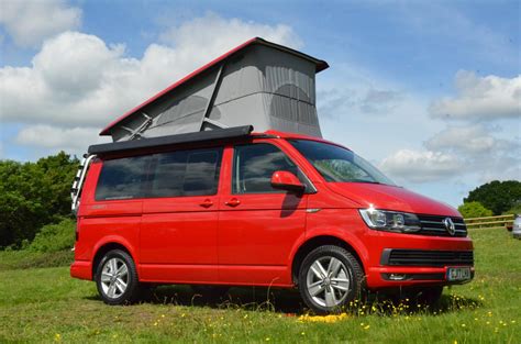 VW California Ocean Camper Van T6 2019 Cherry Red 2.0lt BiTDi 199 PS 7 ...