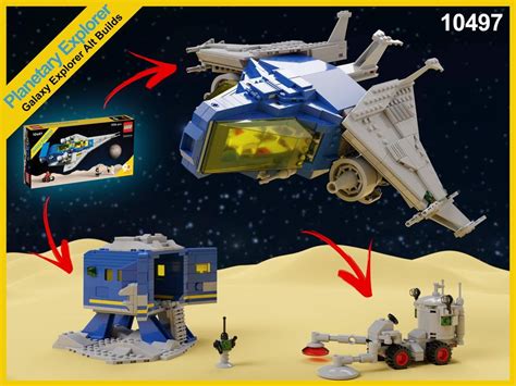 LEGO MOC 10497 - Planetary Explorer - Galaxy Explorer Alternate Build ...