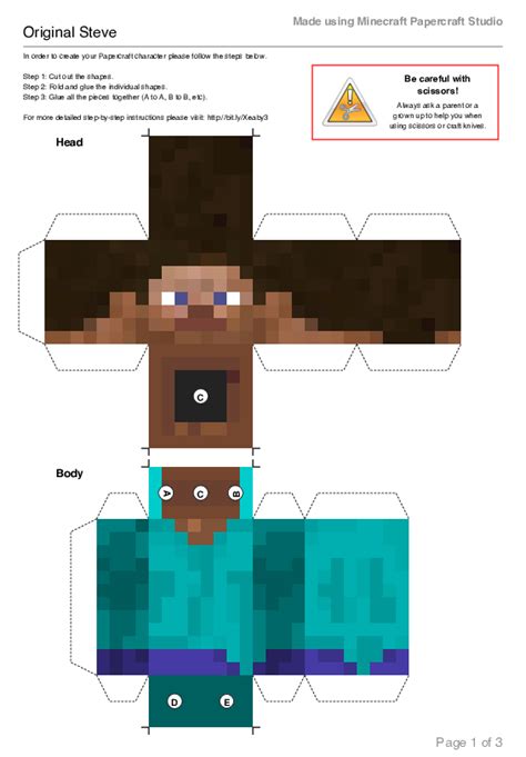 Minecraft Giant Steve Head Papercraft Steve Minecraft Minecraft Png ...