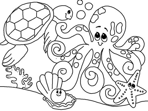 Coloring Picture Of Animals For Kids