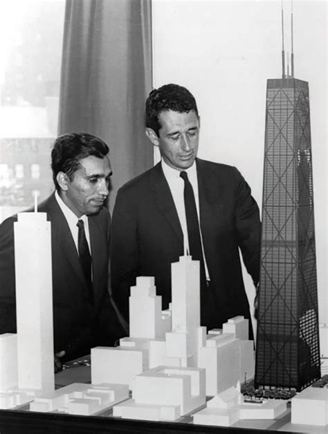 Fazlur Rahman Khan, a structural engineer who designed the John Hancock ...