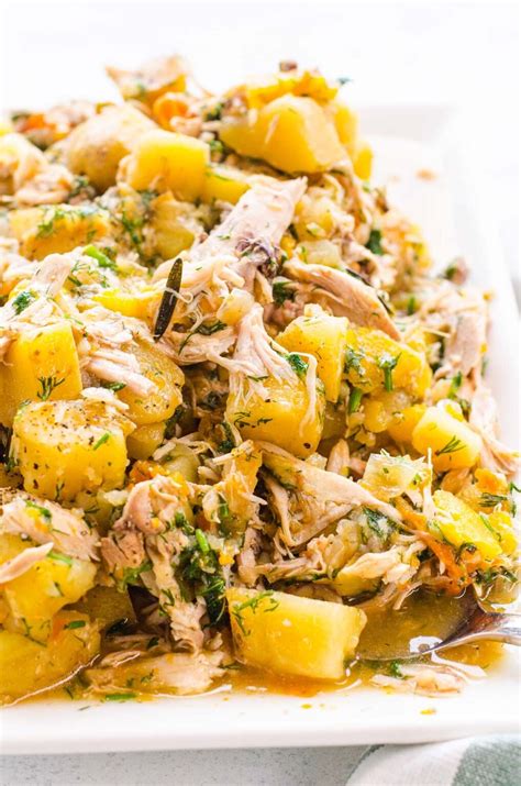 Instant Pot Chicken and Potatoes - iFoodReal.com