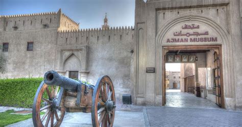 The Ajman Museum is housed in an 18th C fortress that was used as a ...