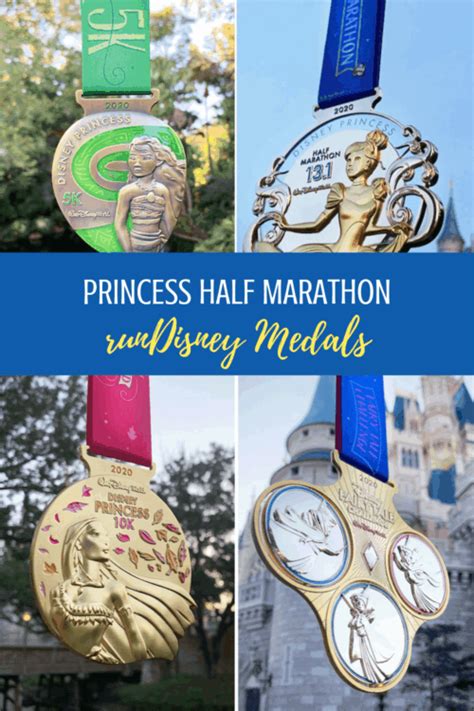 2020 Princess Half Marathon Medals Revealed