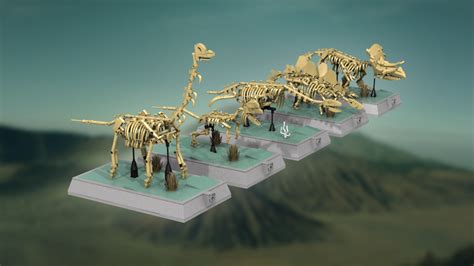 Lego Dinosaur Fossil Skeletons – Brian.Carnell.Com