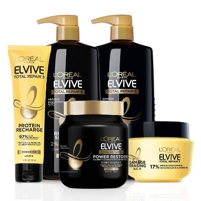 L'oreal Paris Elvive Total Repair 5 Repairing Hair Care Collection : Target