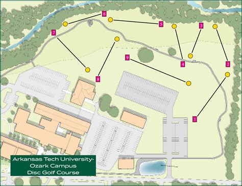 Arkansas Tech University Campus Map