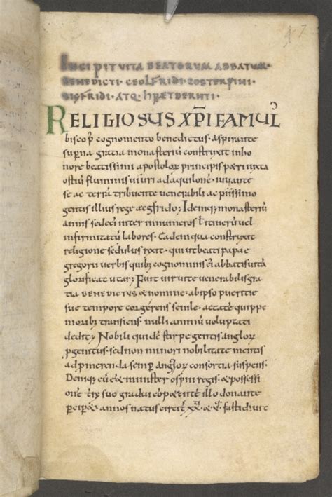 Will the real Venerable Bede please stand up? - Medieval manuscripts blog