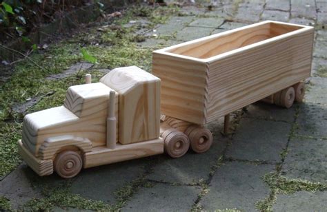 Wooden Toy Truck | Wooden toys, Wooden truck, Wooden toy trucks