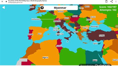 World Geography Games - World Games: World Countries - YouTube