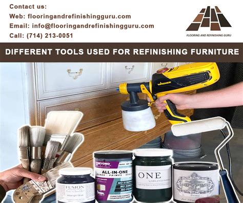 Different Tools used for Furniture Repair - Flooring and Refinishing Guru