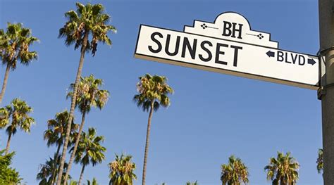 Sunset Boulevard - Una de las calles más famosas de Los Ángeles