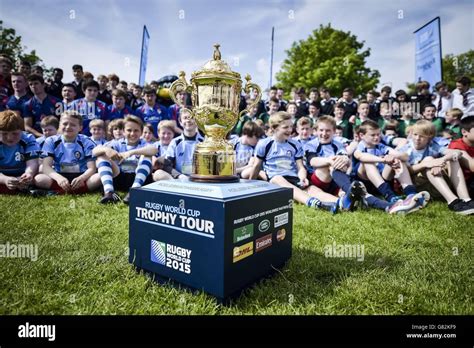 Webb Ellis Trophy Tour Jun 12 Stock Photo - Alamy