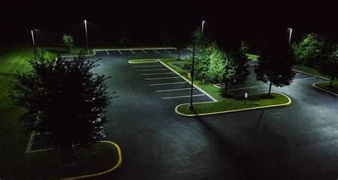 LED Parking Lot Lights for Outdoor Lighting | Action Services Group