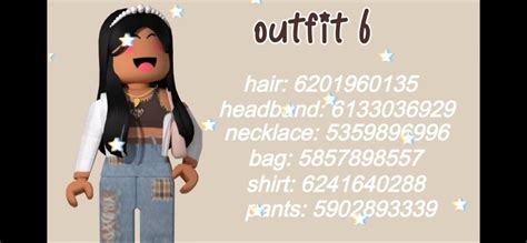 Bloxburg Soft Girl Outfit Codes