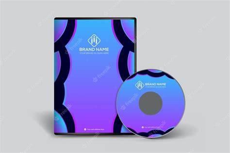 Premium Vector | DVD case design