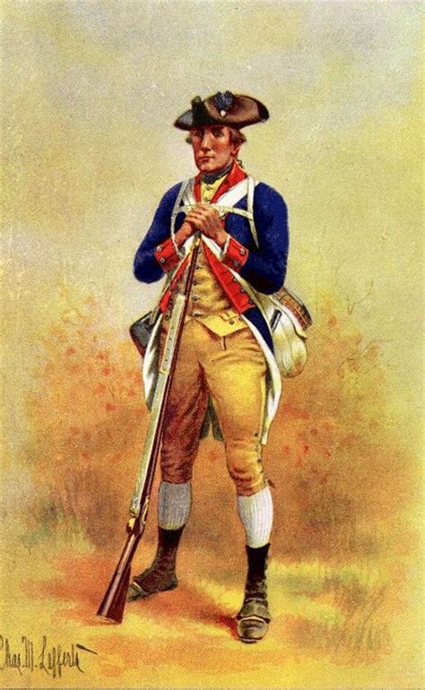 UNIFORMS OF THE AMERICAN REVOLUTION -- Second Maryland Regiment of ...