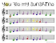 8 Xylophone Color Coded Music ideas | music for kids, piano songs ...