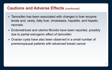 Tamoxifen - Oncology Nurse Advisor