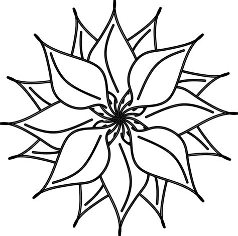 Lotus Flower Black And White PNG Transparent Lotus Flower Black And ...