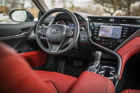 2021 Toyota Camry Trd Red Interior