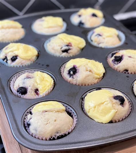 Blueberry Cream Cheese Muffins - The Cookin Chicks