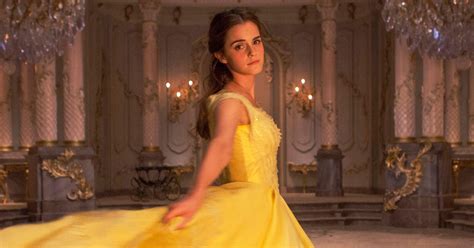 Emma Watson Belle Dress Beauty and the Beast Photo