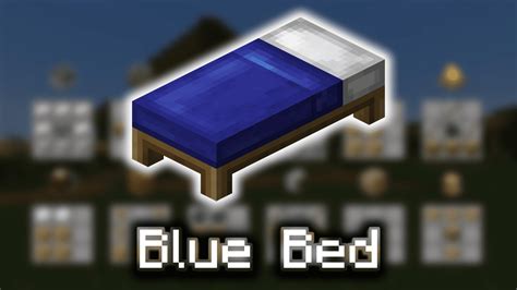 Blue Bed - Wiki Guide - 9Minecraft.Net