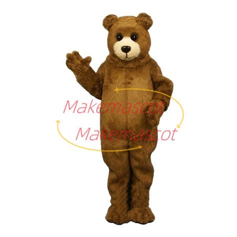 Brown Bruin Mascot Costume