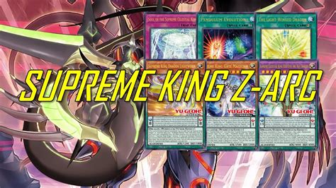 [NEW] SUPREME KING Z-ARC deck May.2023 | Post Age of Overlord - YouTube