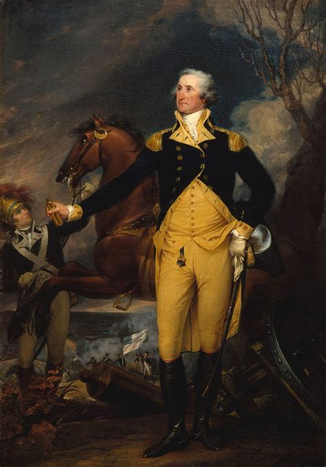 George Washington before the Battle of Trenton Painting | John Trumbull ...