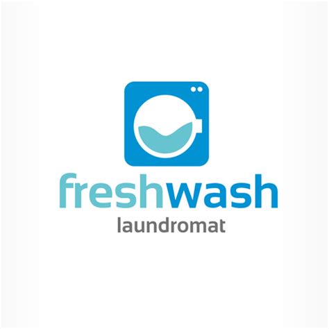 create modern innovative laundromat logo for Fresh Wash Laundromat ...