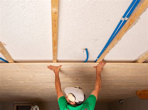 Installing Tongue And Groove Over Sheetrock Ceiling | Shelly Lighting