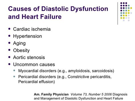 Diastolic Heart Failure