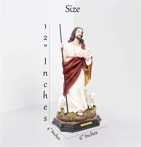 MrcjSales - The Good Shepherd Statue | El Buen Pastor | Multiple Sizes ...